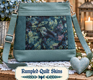 Aspen Cross Body Bag kit by Rumpled Quilt Skins