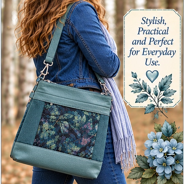 Aspen Cross Body Bag kit by Rumpled Quilt Skins