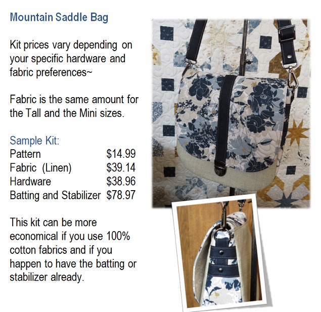 Mountain Saddle Bag Pattern