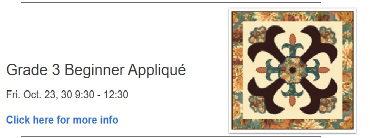 Beginner Applique