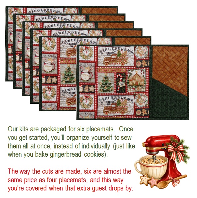 Gingerbread Placemats